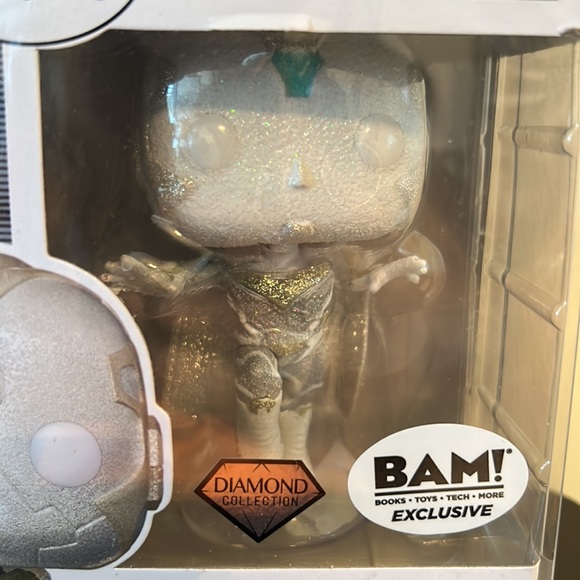 NIB THE VISION 824 FUNKO POP DIAMOND COLLECTION BAM EXCLUSIVE 🔥 - Picture 7 of 7
